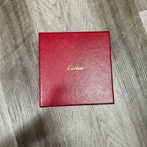 Cartier necklace box